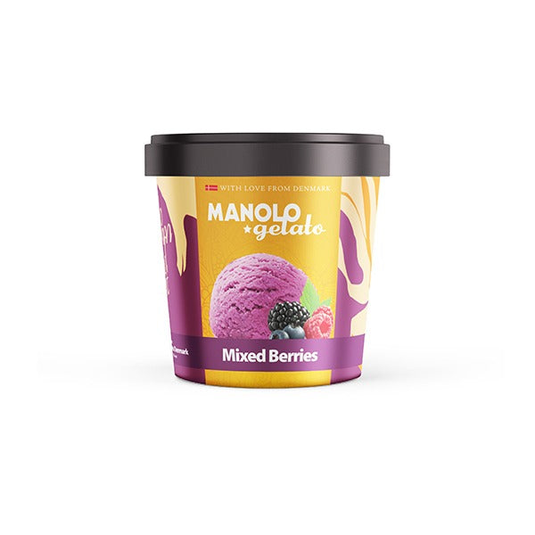 Manolo Gelato Mixed Berries Ice Cream 150ml