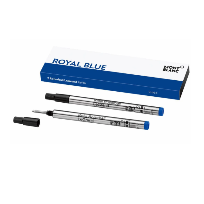 Montblanc Rollerball LeGrand Refill Single Royal Blue - Broad