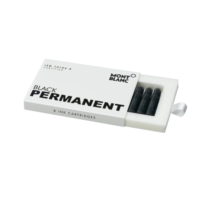 Montblanc Cartridges 8p-Black Permanent