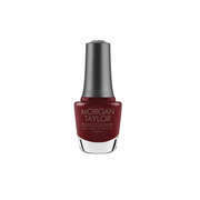 Morgan Taylor Professional Nail Lacquer-Red Alert 15ml