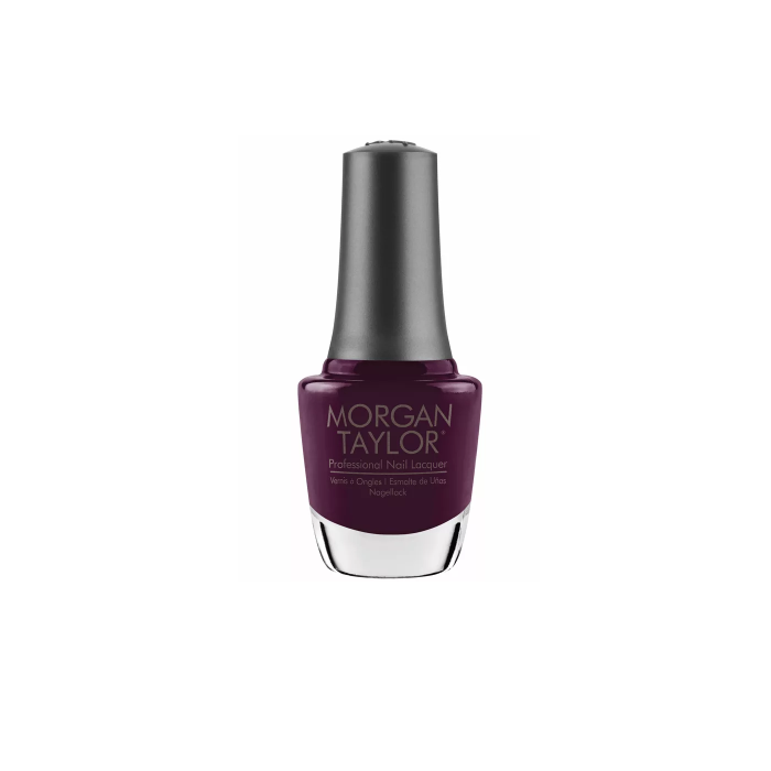 Morgan Taylor Professional Nail Lacquer-Plum and Done 15ml
