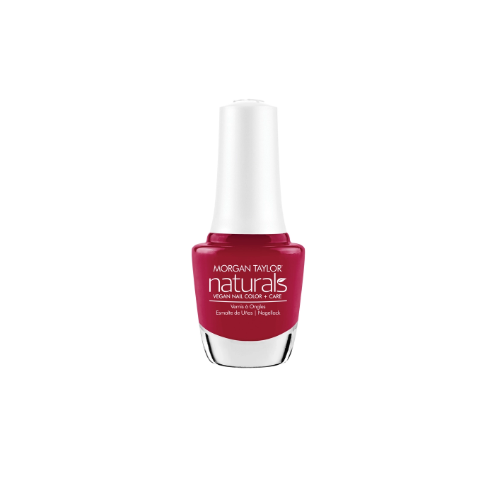 Morgan Taylor Natural Vegan Nail Color-Radiant in Red 15ml