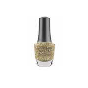 Morgan Taylor Professional Nail Lacquer-Glitter & Gold 15ml