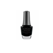Morgan Taylor Professional Nail Lacquer-Black Shadow 15ml
