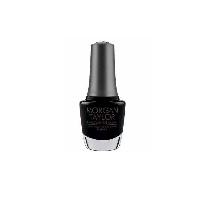 Morgan Taylor Professional Nail Lacquer-Black Shadow 15ml