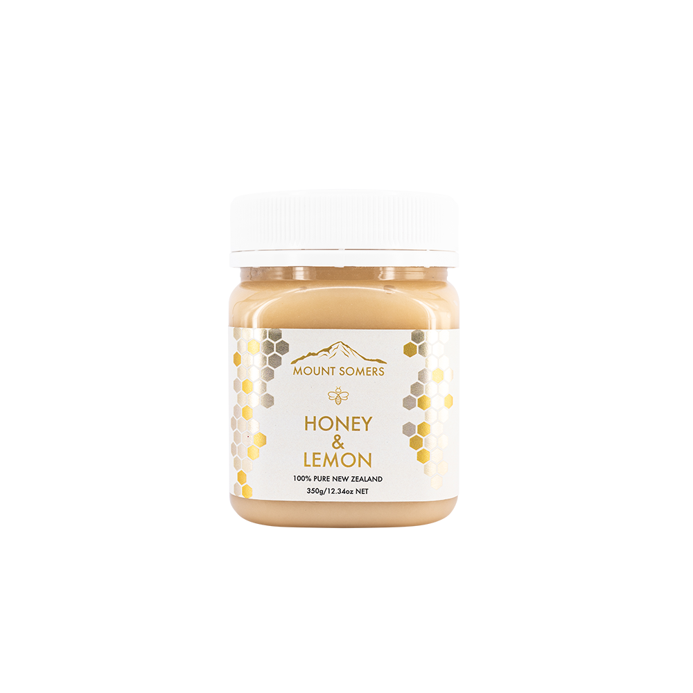 Mount Somers Honey & Lemon 350g