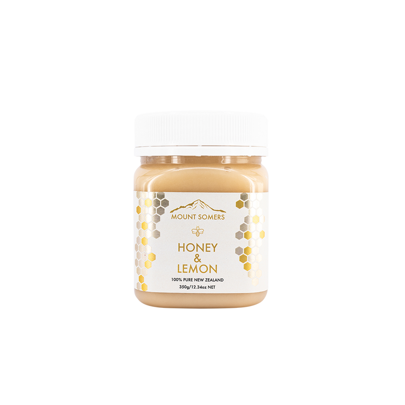Mount Somers Honey & Lemon 350g