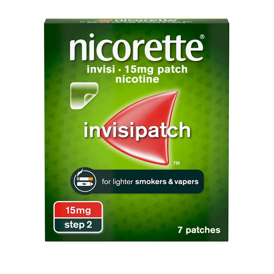Nicorette Invisipatch Step-2 15mg 7's