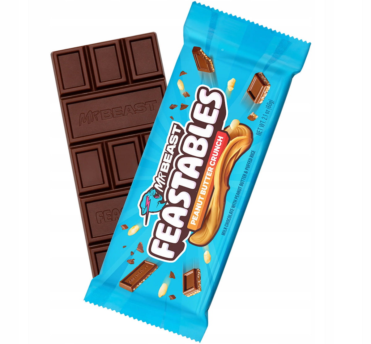 Mr.Beast Peanut Butter Milk Chocolate 60g