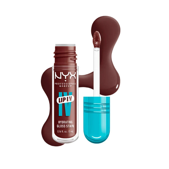 NYX Lip I.V. Hydrating Gloss Serum 5ml - 05 Mocha Me Wet