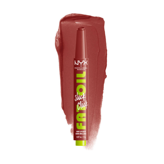 NYX Fat Oil Stick Click Shiny Lip Balm 2g - 04 Going Viral