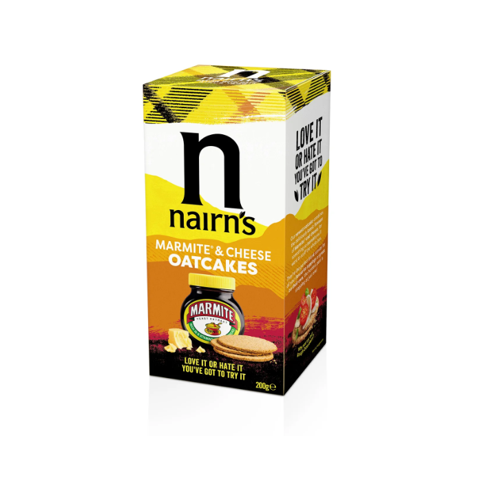 Nairn's Marmite & Cheese Oatcakes 200g