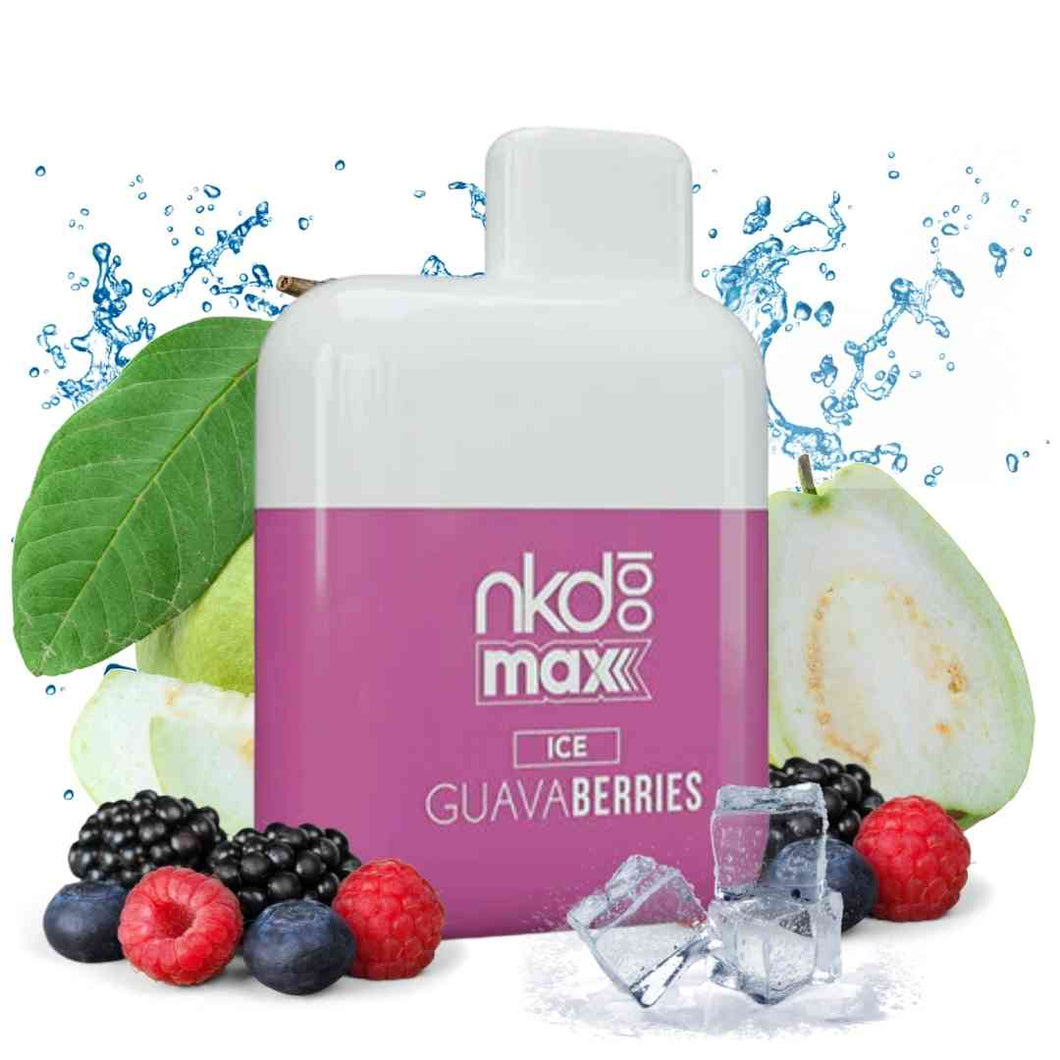 Naked 100 Guava Berries 4500 Puff - Shams Shopping Centre Naked  