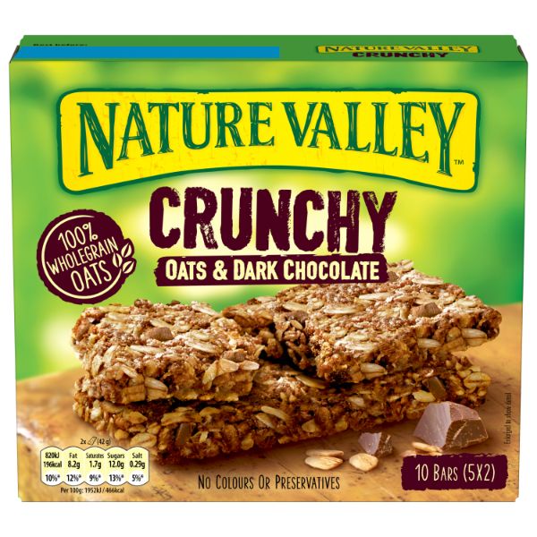 Nature Valley Crunchy Oats & Chocolate 12 Bars - Shams Shopping Centre Nature Valley  