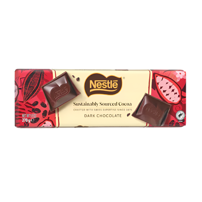 Nestle SSC Dark Chocolate Bar 270g