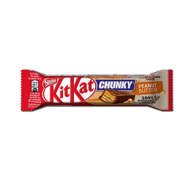 Nestle Kitkat Chunky Peanut Butter Bar 40g