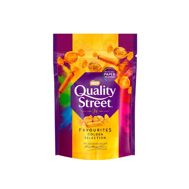Nestle Quality Street Favourites Golden Selection Bag 283g