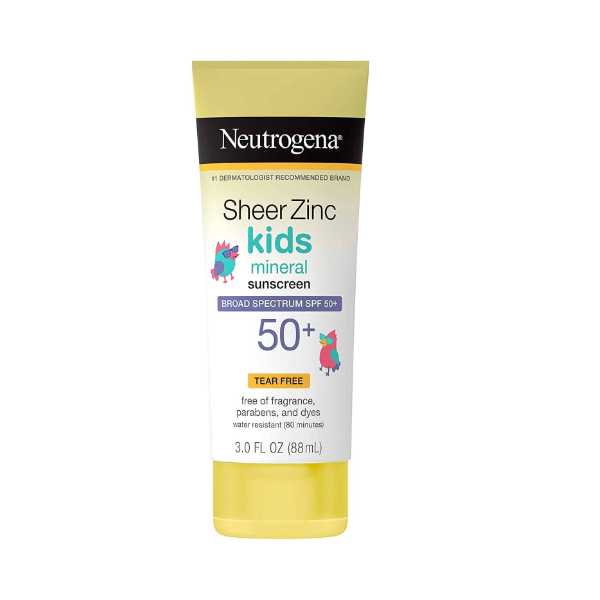 Neutrogena Sheer Zinc Sunscreen SPF50+ 88ml