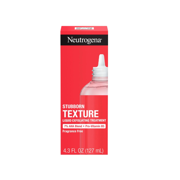 Neutrogena Stubborn Texture Liquid Exfoliating Treatment 7% AHA Blend + Pro Vitamin B5