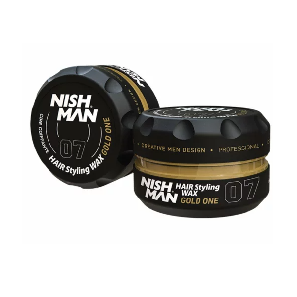 NishMan Cire Coiffante Hair Styling Wax Gold One 07 100ml