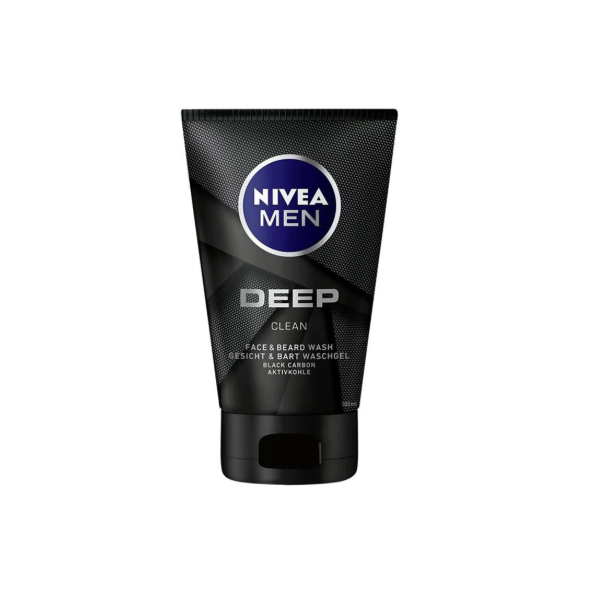 Nivea Deep Anti-Impurities Clean Face & Beard Wash 100ml