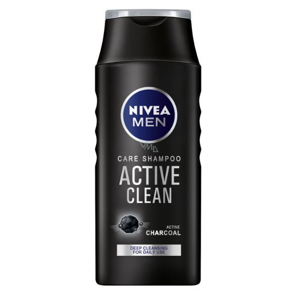 Nivea Men Active Clean Hair Charcol Shampoo 250 ml