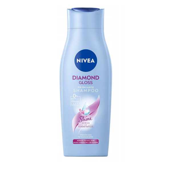 Nivea Diamond Gloss Rose Oil Hair Shampoo 400ml