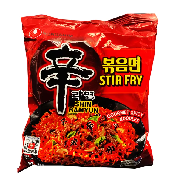 Nongshim Stir Fry Noddle Soup 131g - Shams Shopping Centre Nongshim  