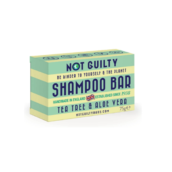 Not Guilty Tea Tree & Aloe Vera Shampoo Bar 75g