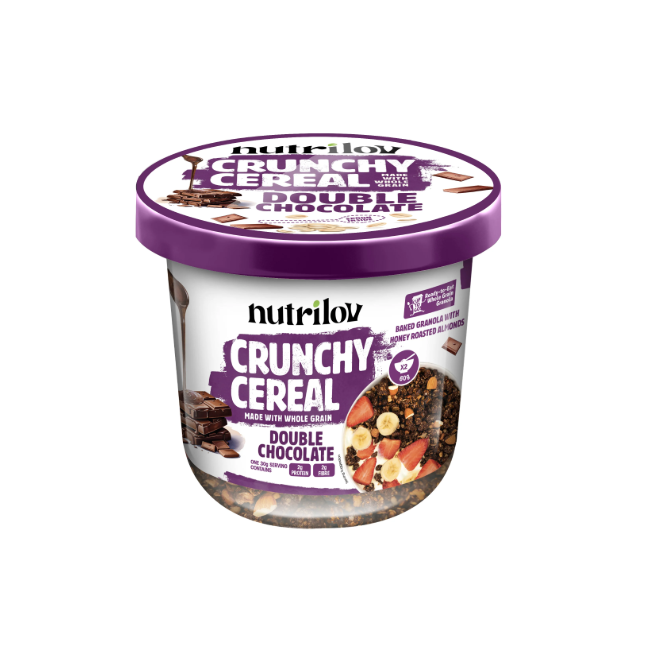 Nutrilov Double Chocolate Crunchy Creal Jar 70g