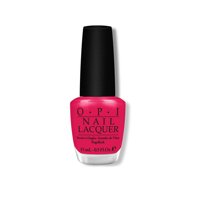 O.P.I Nail Lacquer-Too Hot Pink Hold Em