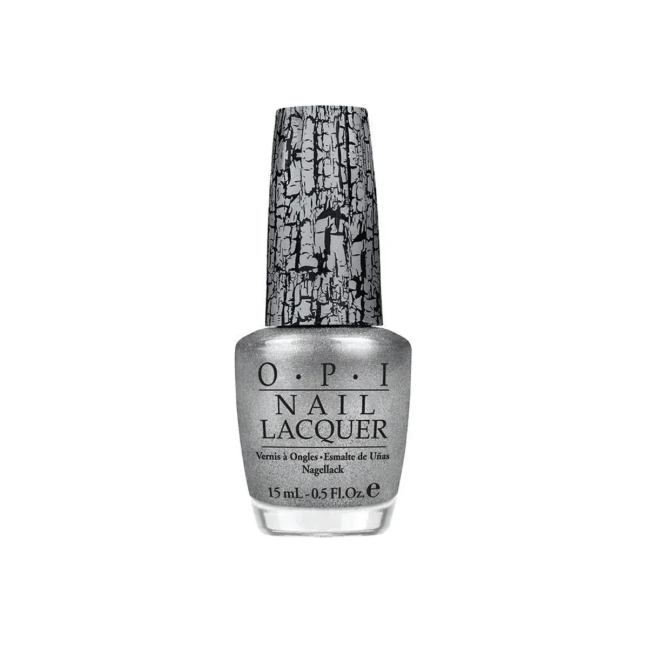 O.P.I Nail Lacquer-Silver Shatter