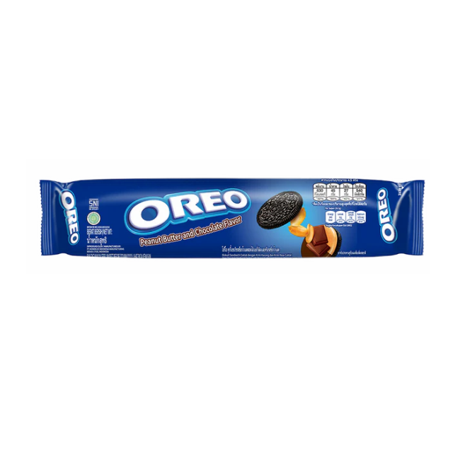 Oreo Peanut Butter & Chocolate Cookies 133g