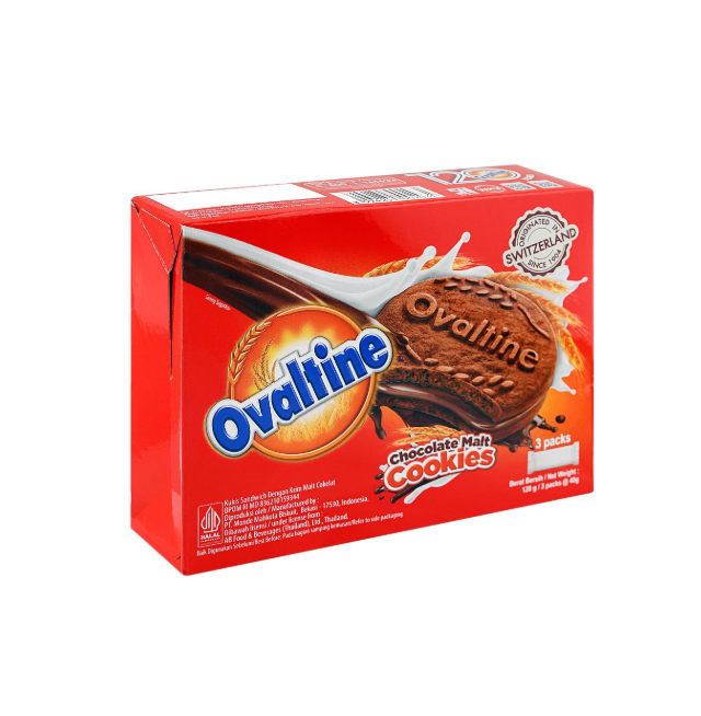 Ovaltine Chocolate Malt Cookies 120g