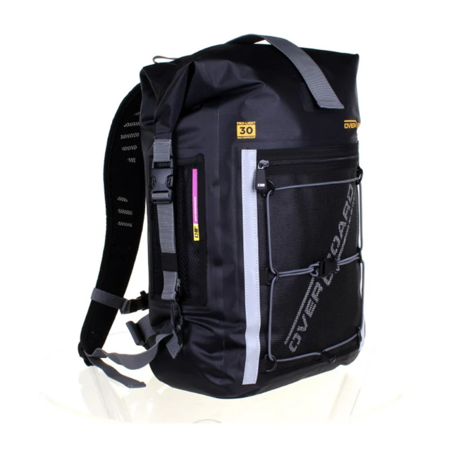 Over Board Pro Light Backpack 30Ltr Black Bag OB1136BLK