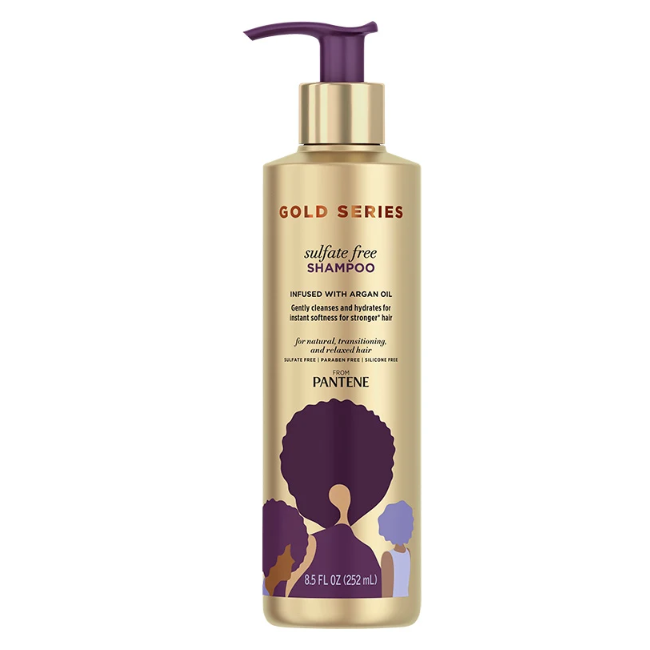 Pantene Gold Series Sulfate Free Shampoo 252ml