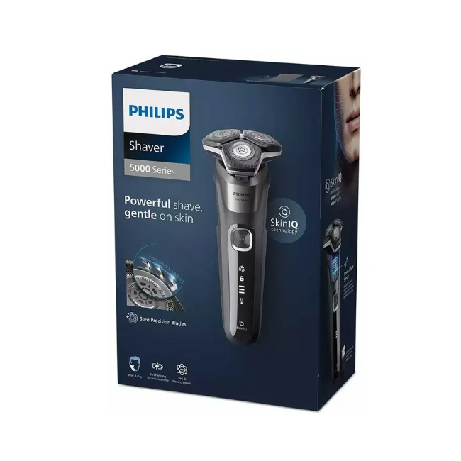 Philips Shaver 5000 Series Power Shave Gentle on Skin Model