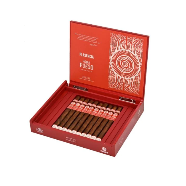 Plasencia Alma Del Fuego Flama Panatela 10 Cigar