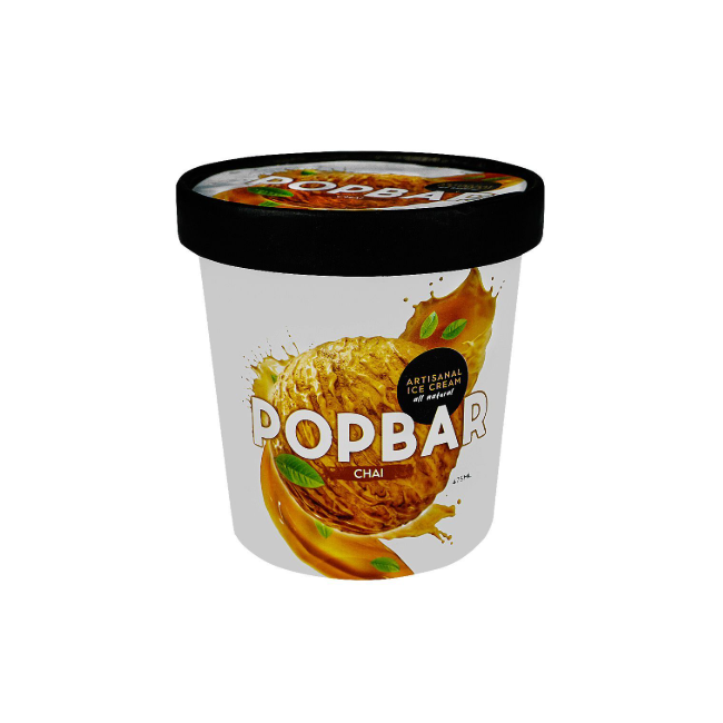Pop Bar Chai Icecream 475ml