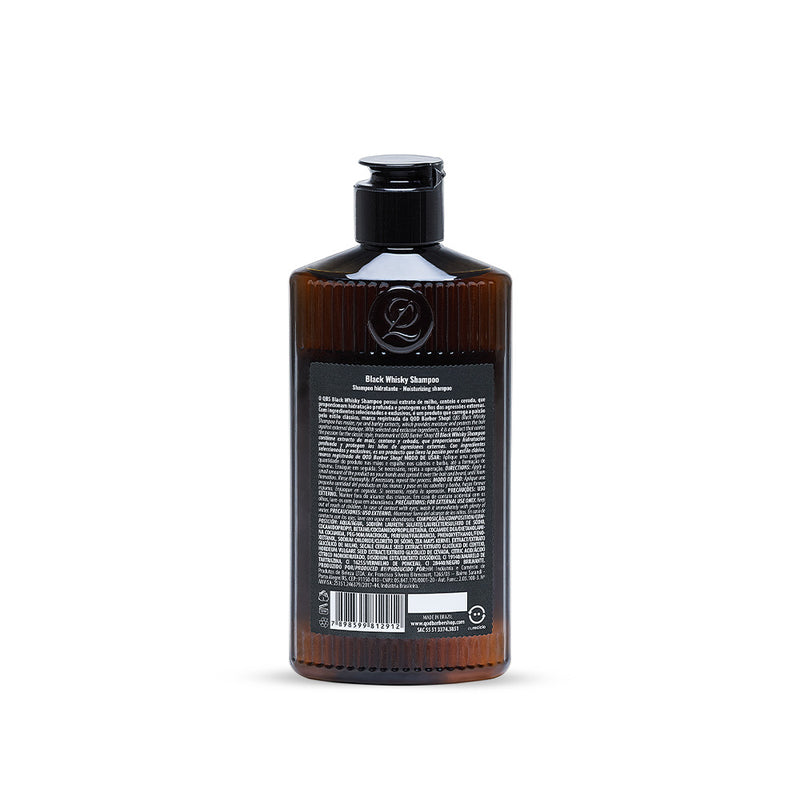 QOD Barber Shop Black Whisky Shampoo+Carteira Kit