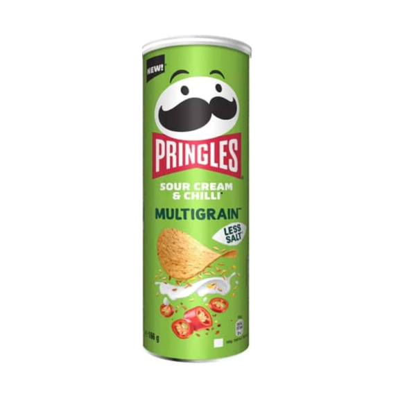 Pringles Multigrain Sour Cream & Chilli Flavour Crisps 166g