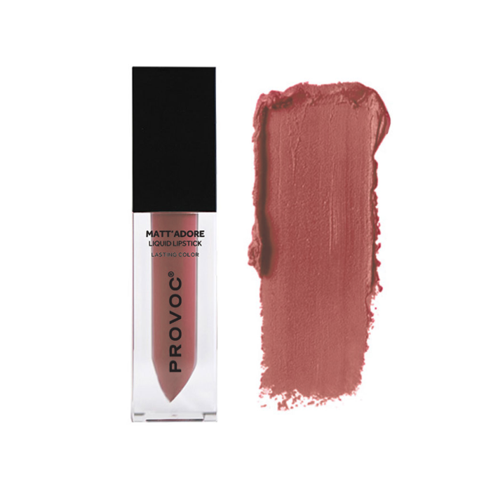 Provoc Matte Adore Liquid Lispstick 49 Moku