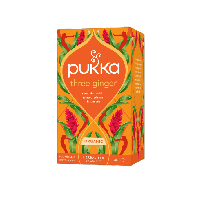 Pukka Three Ginger Herbal Tea 20s 36g