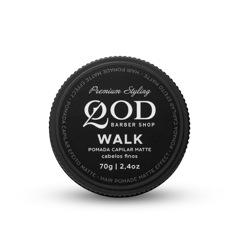 QOD Barber Shop Walk Pomada Capilar Matte 70g