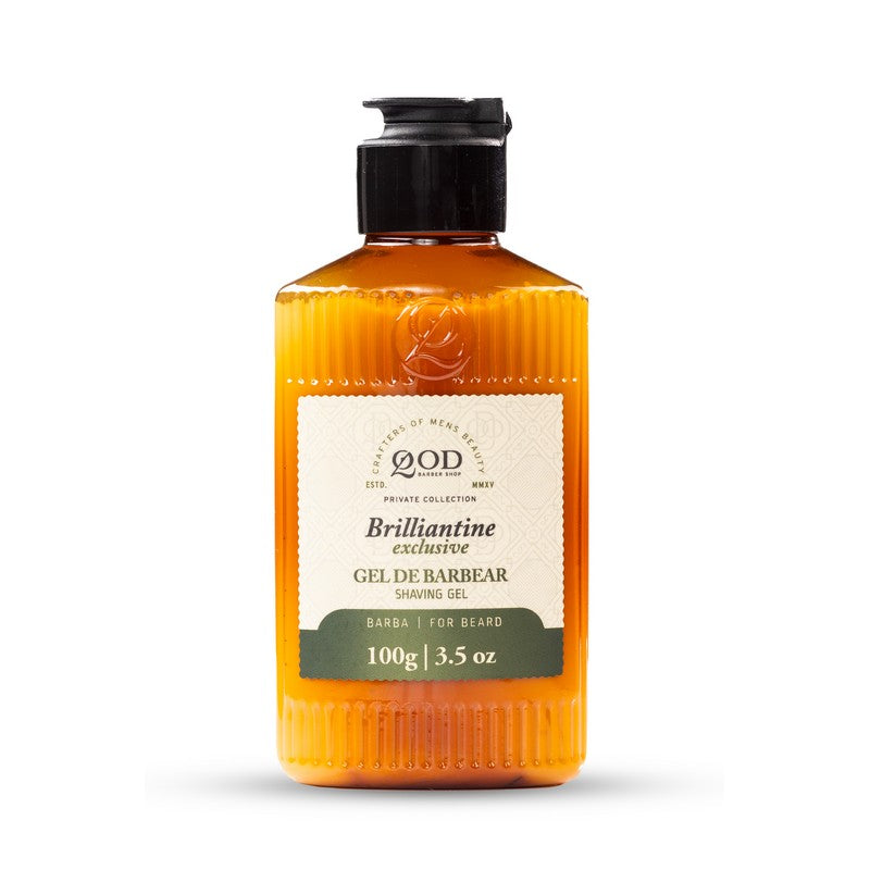 QOD Barber Shop Brilliantine Exclusive Shaving Gel 100g