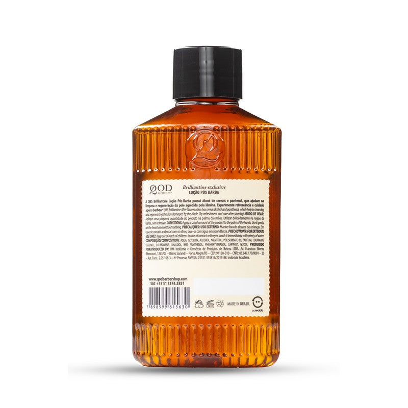 QOD Barber Shop Brilliantine Exclusive After Shave Lotion 100ml