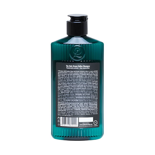 QOD Barber Shop The Holy Green Coffee Shampoo 220ml