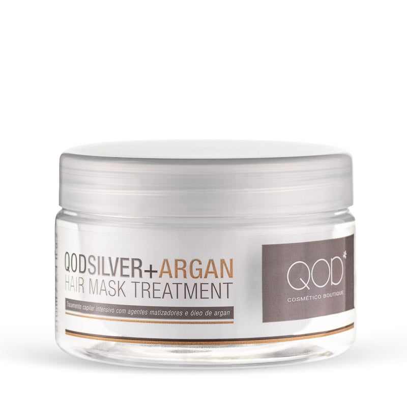 QOD Silver+Argan Hair Mask Treatment 210ml