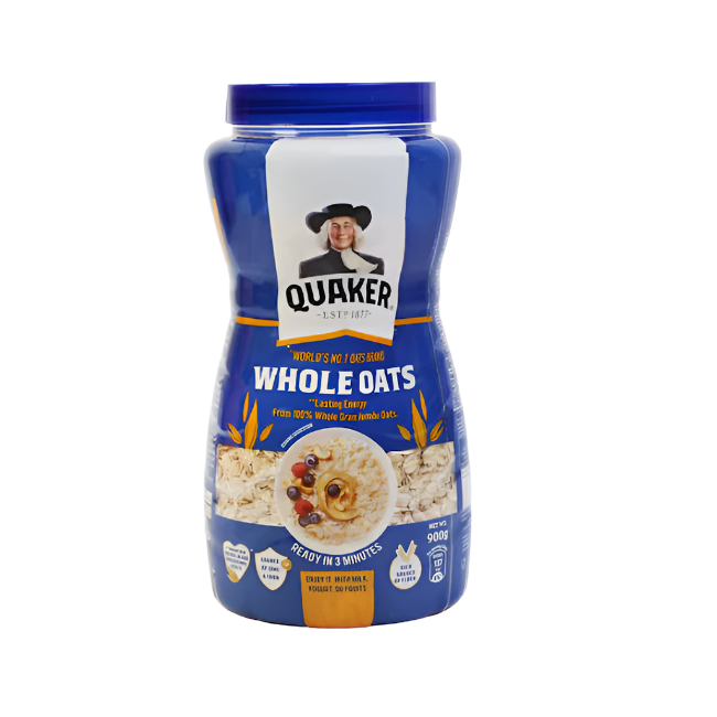 Quaker Whole Oats 900g
