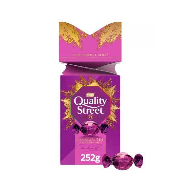 Quality Street Chocolate Cracker Purple One 252g